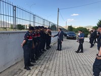 İlçe Jandarma Komutanlığı Ziyareti